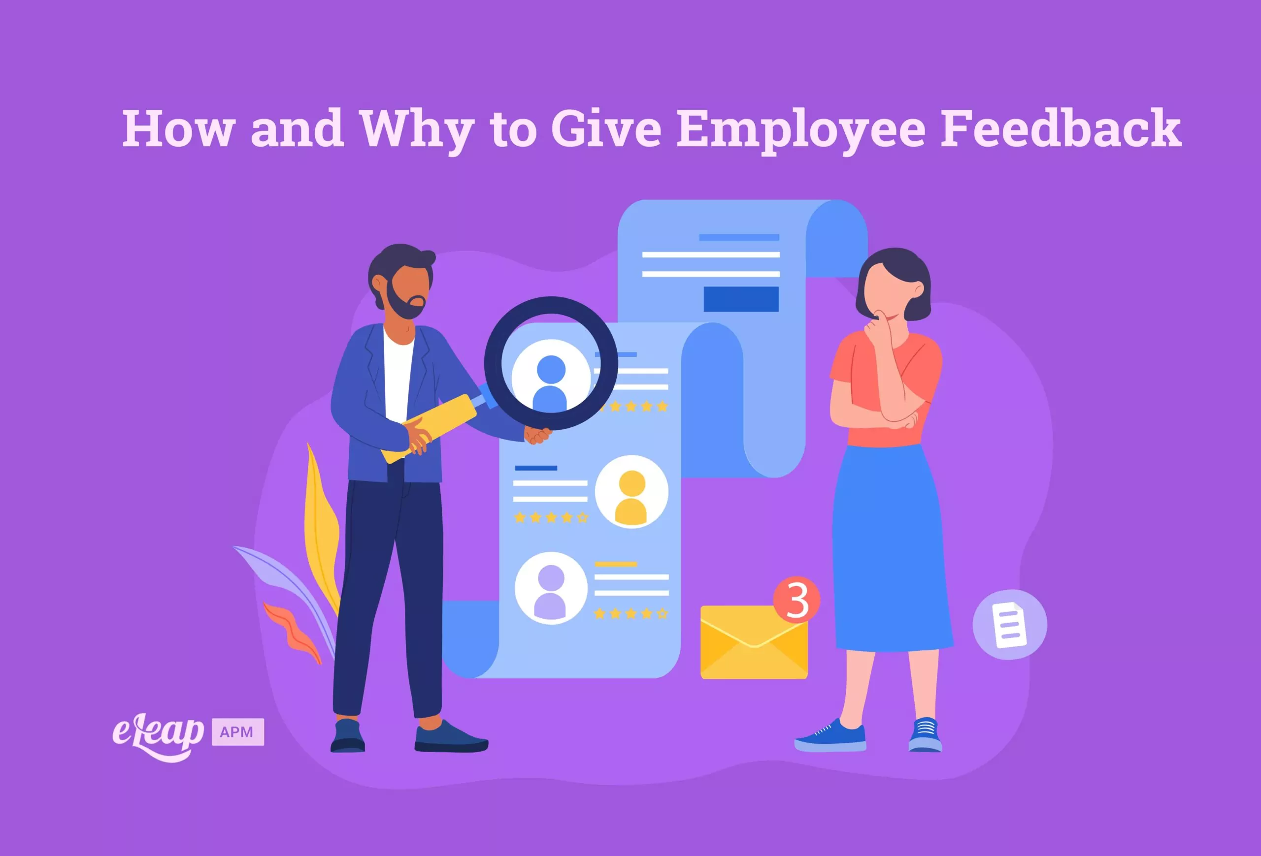 give employee feedback