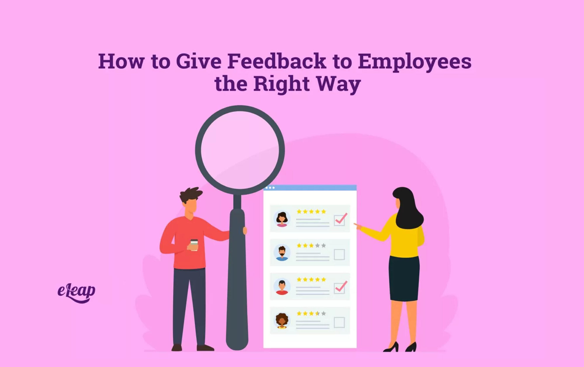 how to give feedback to employees