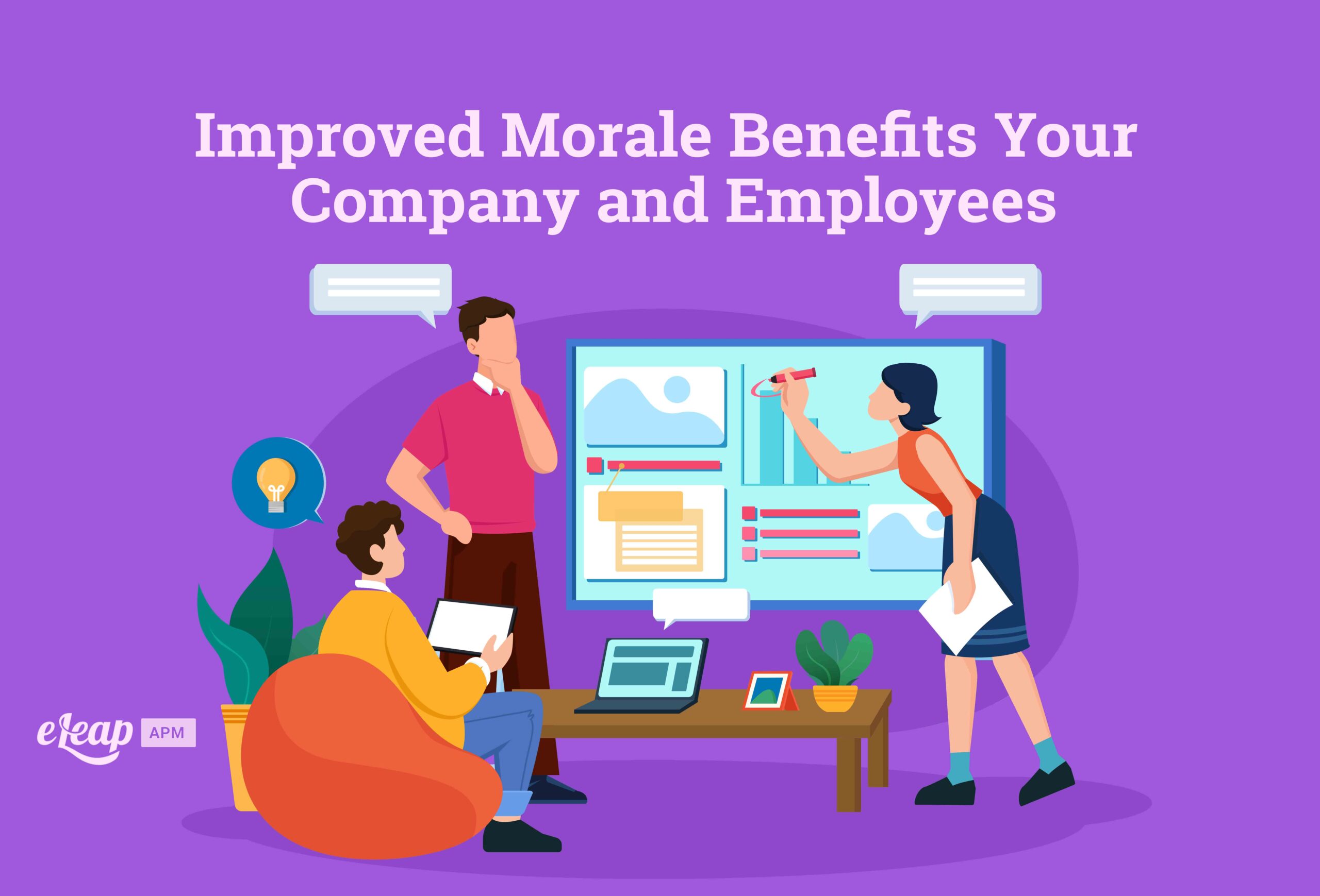 Improved Morale Benefits Your Company and Employees - eLeaP®